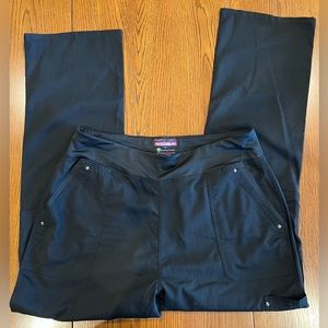 Purple Label by Healing Hands Yoga Scrub Pants